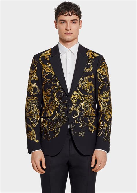 how good is a versace suit|Versace suits for men.